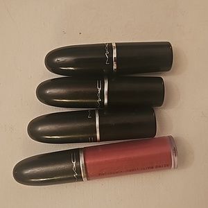 MAC LIPSTICK AND GLOSS